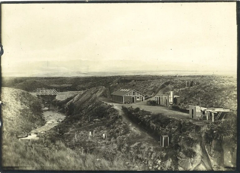 Image: Rotoaira Prison for First World War objectors (Camp 2), 1918