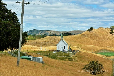 Opaea Maori Church, Taihape Image: Opaea Maori Church, Taihape