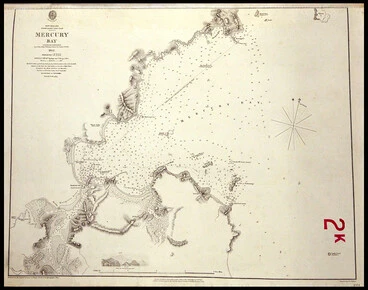 Image: Chart of Mercury Bay, 1857