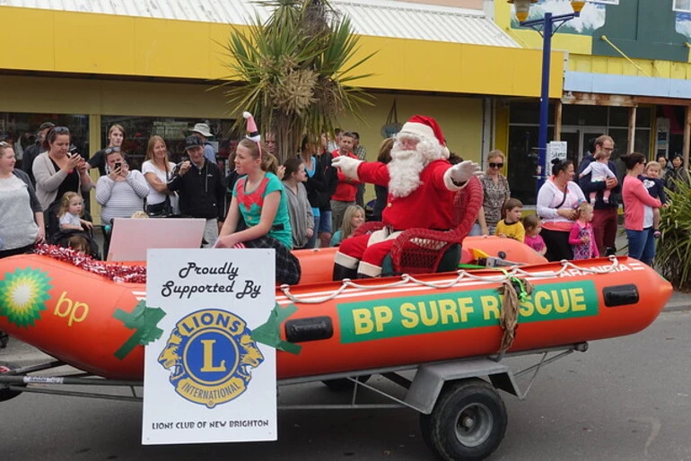 Image: Santa - New Brighton Santa Parade