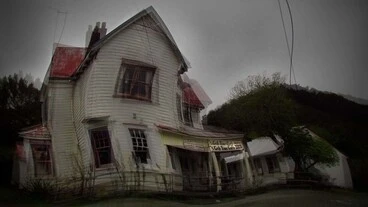 Image: Creepy Old Villa, Blackball NZ
