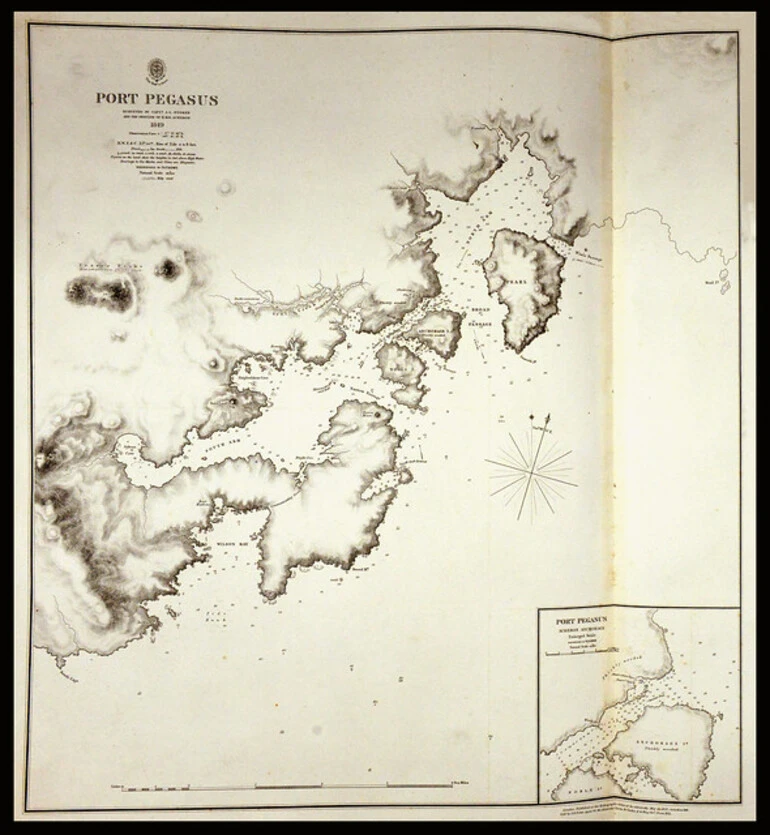 Image: Chart of Port Pegasus (Stewart Island)