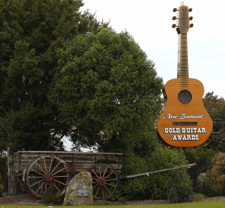 Image: Guitar at Gore Country Music Club