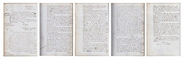 Image: Summary of the Waitangi hui by William Hobson, 5-6 February 1840
