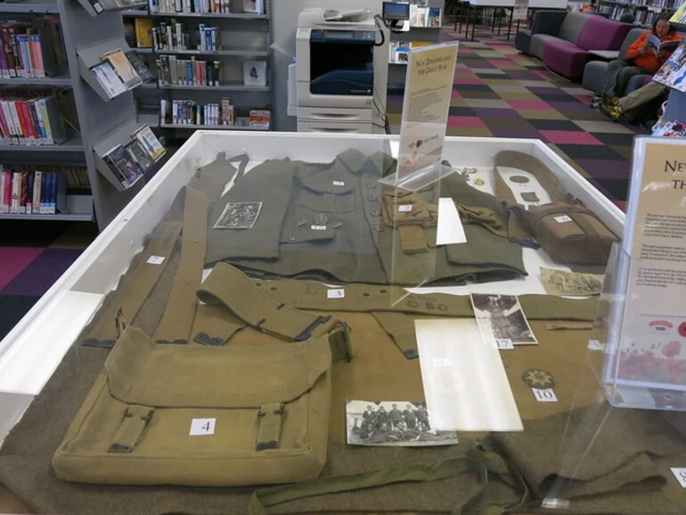 Image: First World War exhibition at Central Library Peterborough