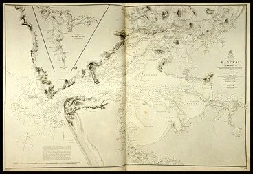 Image: Chart of Manukau Harbour, 1853