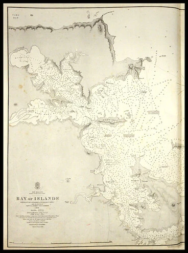 Image: Chart of the Bay of Islands, 1849