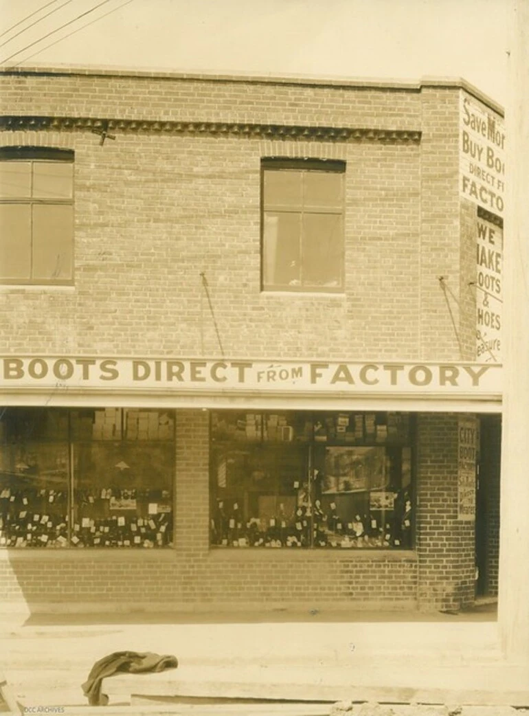 Image: Hanover Street Boot Factory 1927