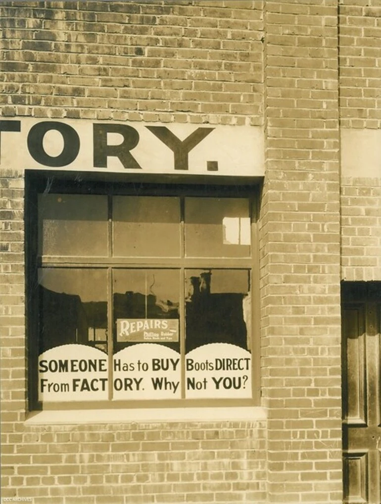 Image: Hanover Street Boot Factory 1927