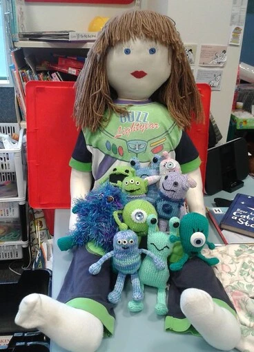 Image: Susan and the ten little aliens