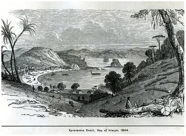 Kororāreka (Russell), 1844 Image: Kororāreka (Russell), 1844