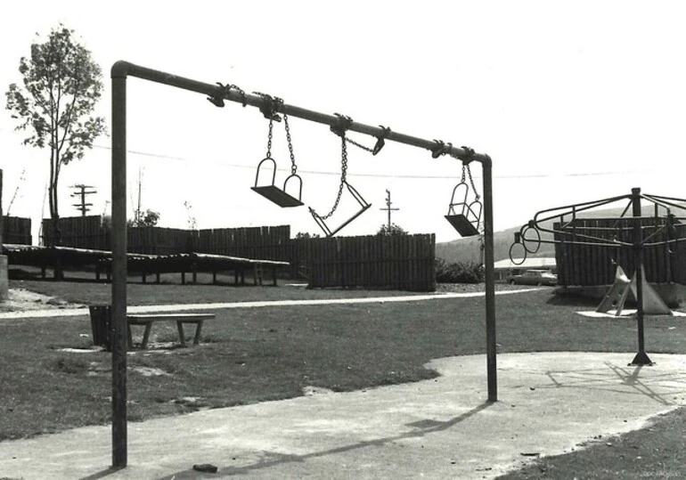 Image: Wray st playground, 1977