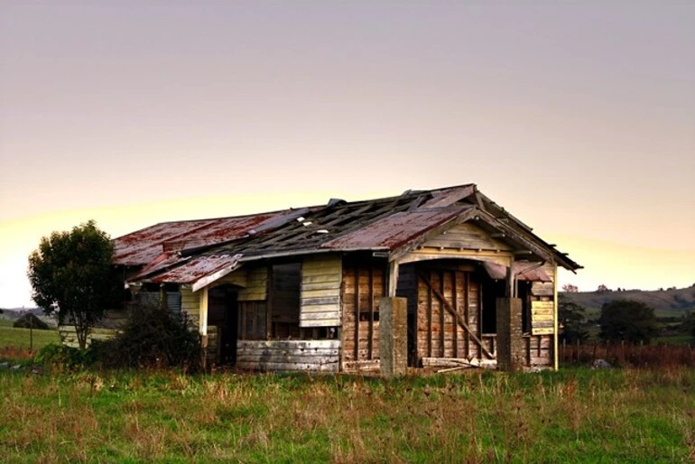 Image: Old house, Pokeno, Waikato, New Zealand