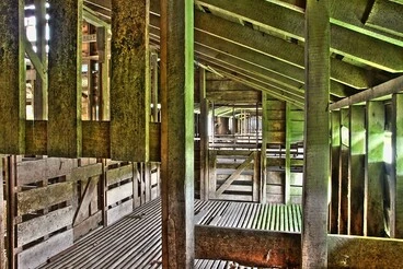 Abandoned Wool Shed, Argyll East, Hawkes Bay, New Zealand Image: Abandoned Wool Shed, Argyll East, Hawkes Bay, New Zealand