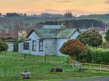 Image: Old house, Pokeno, Waikato, New Zealand
