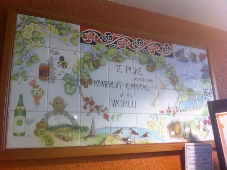 Image: Te Puke, Kiwifruit capital of the world