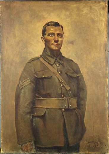 Image: Sergeant Donald Brown, 2nd Battalion, Otago Infantry Regiment, 1NZEF
