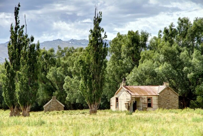 Image: Old house, Sutton, Otago, New Zealand.