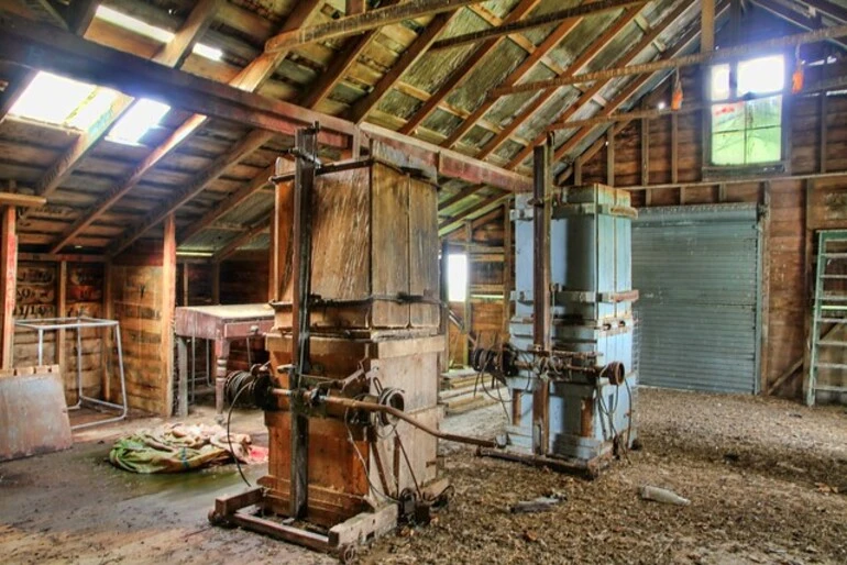 Image: Abandoned Wool Shed, Argyll East, Hawkes Bay, New Zealand