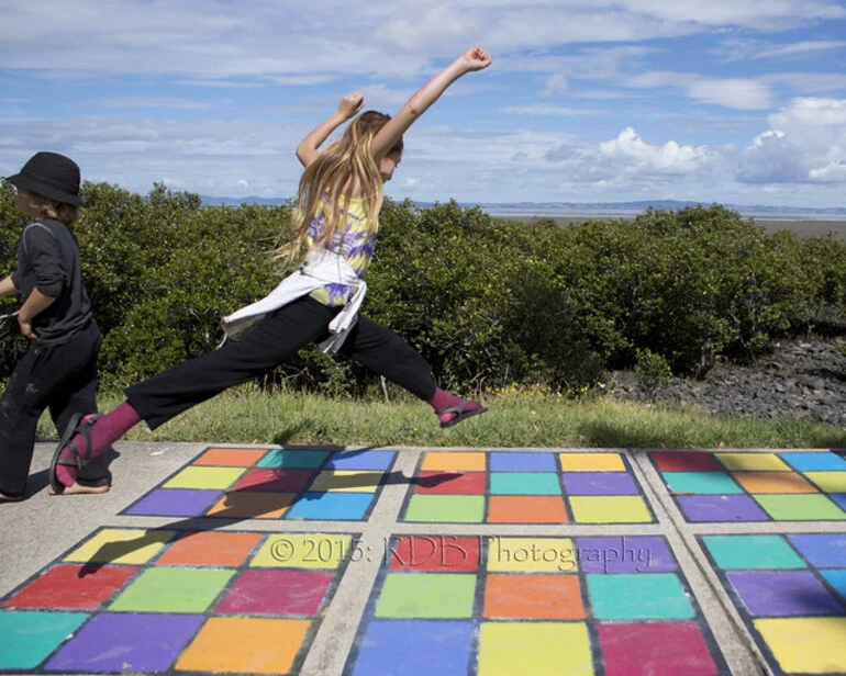 Image: Multi-coloured Hopscotch 3