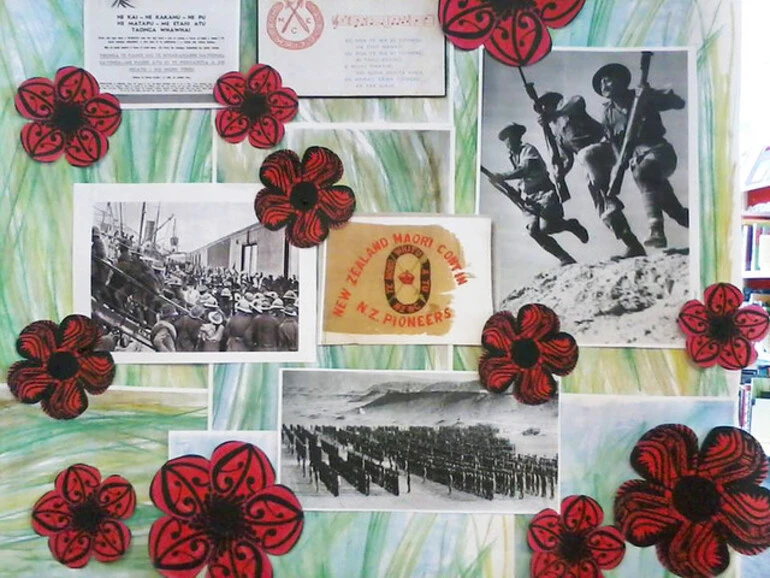 Image: Anzac display