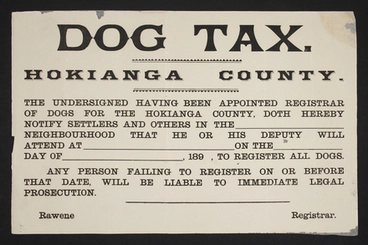 Image: Dog Tax
