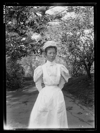 Image: [Portrait of Nurse Pierce, Huia Auckland Private Hospital]