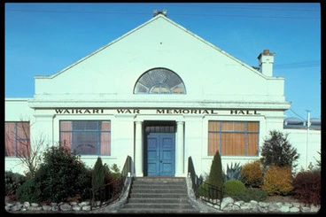 Image: [Waikari War Memorial Hall]