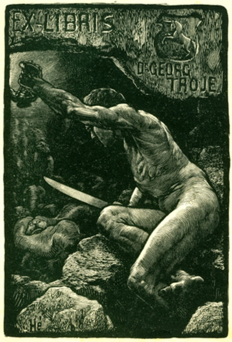 Image: Ex Libris Dr Geor Troje