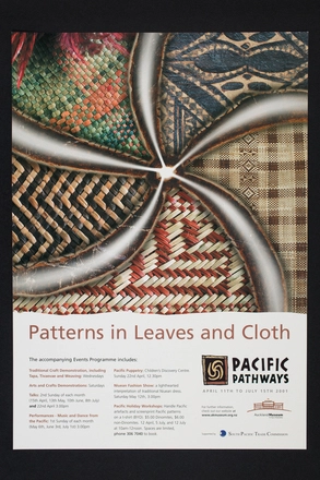 Image: Pacific Pathways - Patterns in Leaves and Cloth