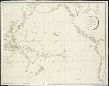 Image: Sheet 10. Reduced chart of the Pacific Ocean