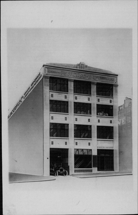 Image: F. E. Jackson & Co. Ltd building. Anzac Ave, exterior, front view.