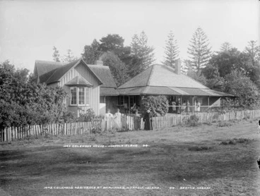 Image: Mrs Colenso's residence, St. Barnabas', Norfolk Island