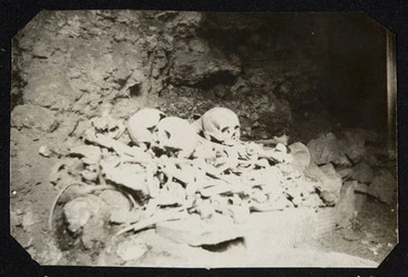 Image: Sacred bones under monastery.