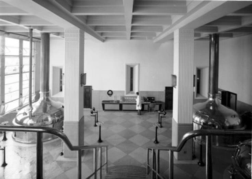 Image: [Interior brew-house, Dominion Breweries]