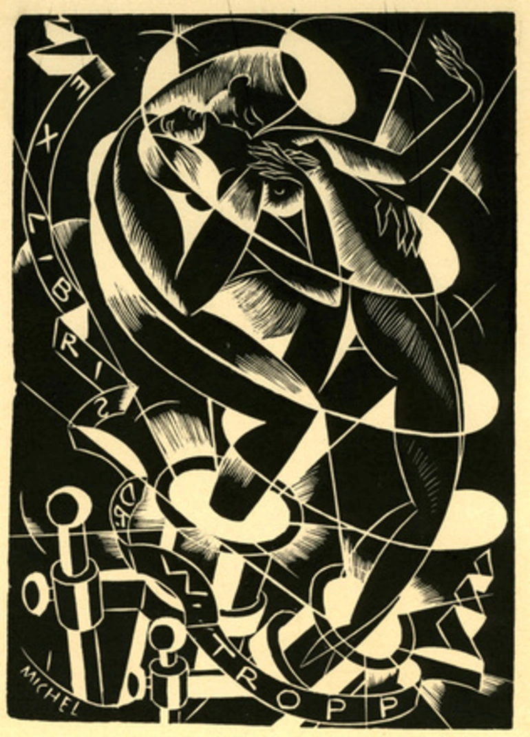 Image: Ex Libris Dr W. Tropp