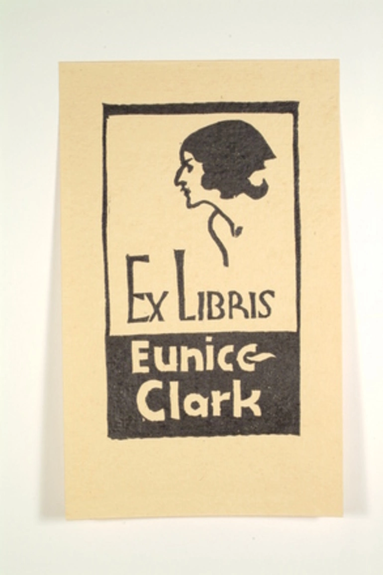 Image: Ex Libris Eunice Clark