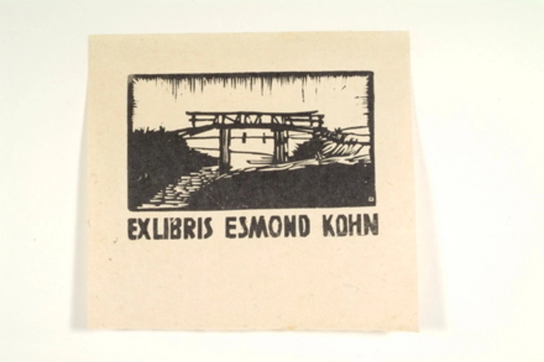 Image: Ex Libris Esmond Kohn