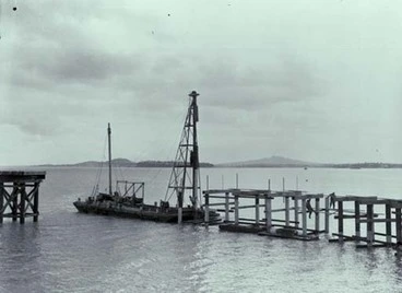 Image: Auckland Harbour Bridge development.