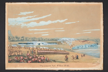 Image: Okaihow, NZ. 8th May 1845 (3 O'clock PM)