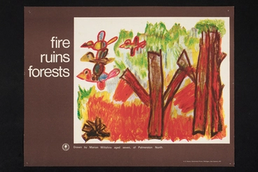 Image: Fire ruins forests