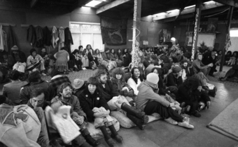 Image: [Ngati Whatua occupation of Bastion Point, Auckland, during land protest]