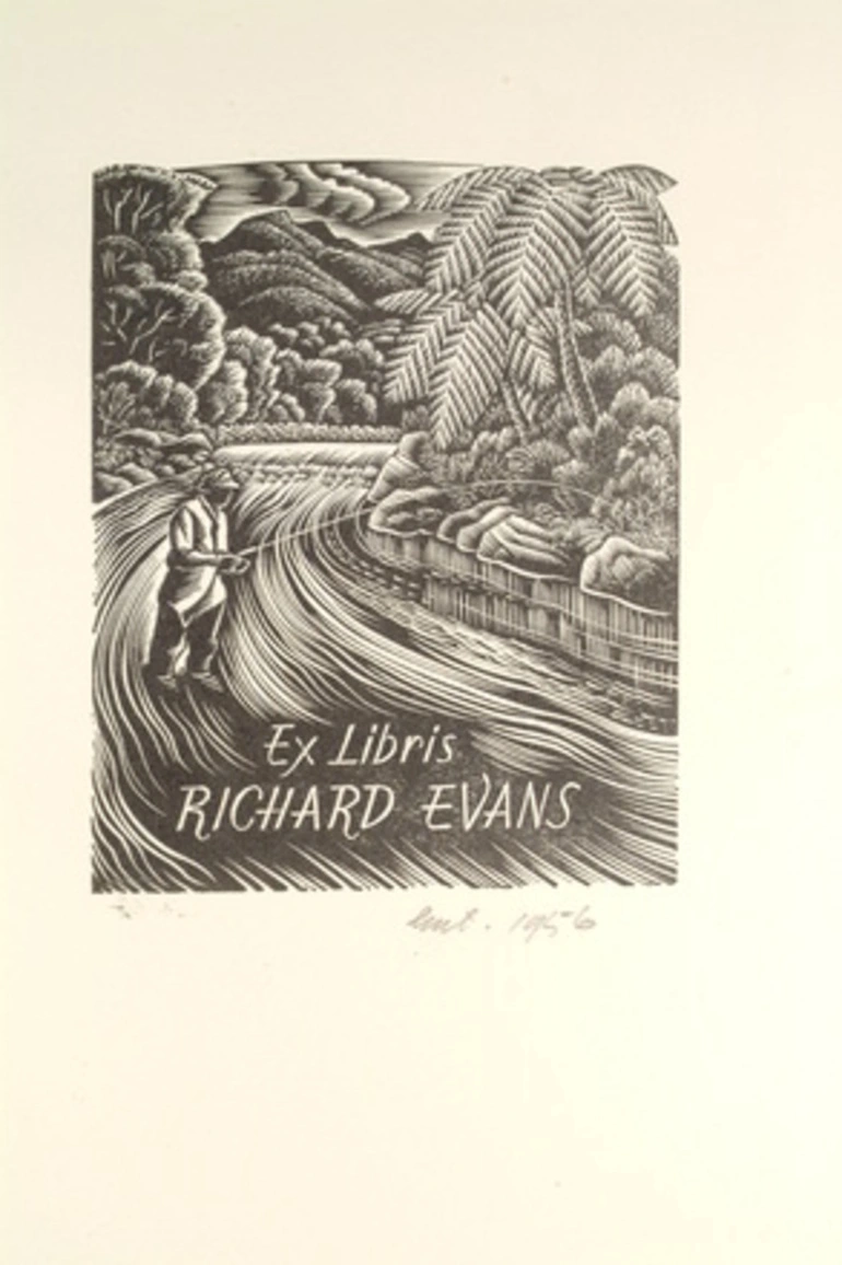 Image: Ex Libris Richard Evans