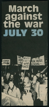 Image: March against the war