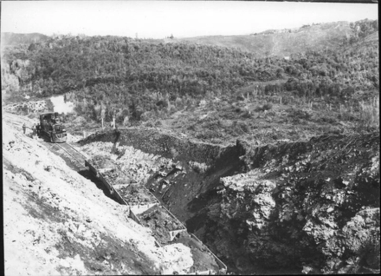 Image: Ballast train, Kaikohe railway.