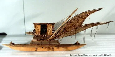 Image: canoe model