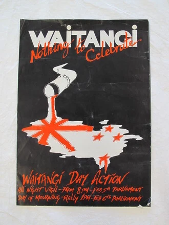 Image: poster, protest