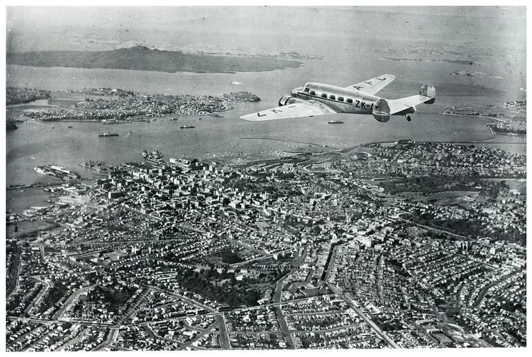 Image: Flight over Auckland