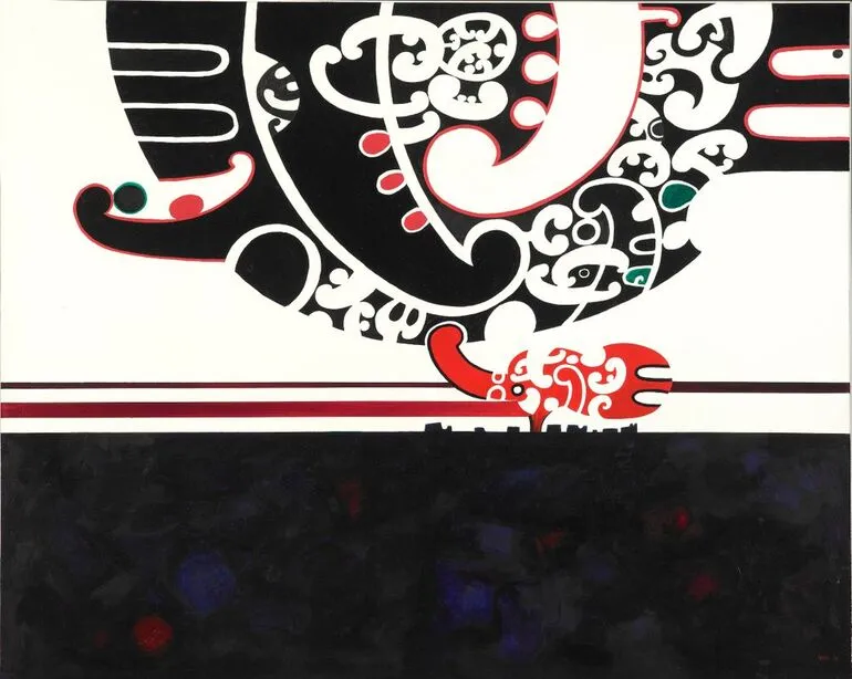 Image: Ko wai te waka e kau mai nei (What is this canoe that swims my way)