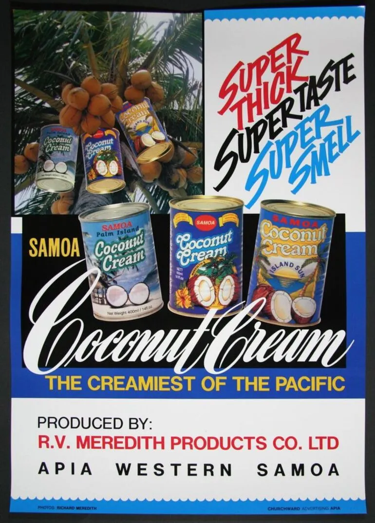 Image: Churchward Poster for Coconut Cream